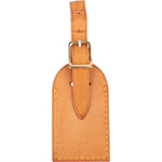 [🔄️B10 / F41] Louis Vuitton Vachetta Leather Luggage Tag - vintageandkickz