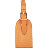 [🔄️B10 / F41] Louis Vuitton Vachetta Leather Luggage Tag - vintageandkickz