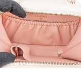 Chanel Quilted Lambskin Vanity Chain Crossbody Handbag
