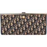 Christian Dior Oblique Trotter Monogram Canvas Frame Clutch