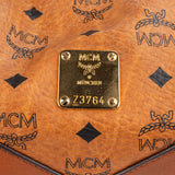 MCM Monogram Visetos Drawstring Hobo Shoulder Bag