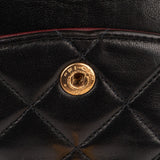 Chanel Quilted Lambskin 24K Gold Medium Double Flap Shoulder Bag