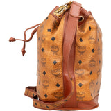 MCM Monogram Visetos Drawstring Bucket Crossbody Bag