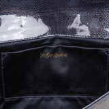 Saint Laurent Crinkled Patent Leather Belle de Jour Clutch