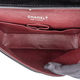 Chanel Quilted Lambskin Palladium Medium Double Flap Shoulder Bag