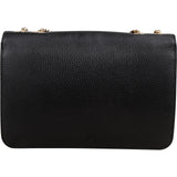 Gucci Grained Leather Interlocking GG Medium Crossbody Bag