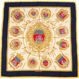 Hermès Les Armes de Paris Silk 90 Scarf Tuch