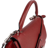 Celine Grained Leather and Suede Trapeze Handbag