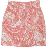 Dolce & Gabbana Multicolor Jacquard-Stoff Paisley Jacquard Miniskirt Skirt (IT42)