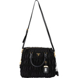 Prada Matelassé Tessuto Gaufre Nylon Bauletto Handbag