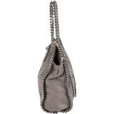 Stella McCartney Shaggy Falabella Fold Over Tote Crossbody Handbag