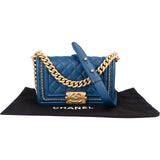 Chanel Quilted Lambskin Braided Boy Single Flap Crossbody Bag xx neuwertig - vintageandkickz