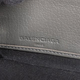 Balenciaga Grey Classic Leather Zip Wallet