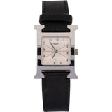 Hermès Silver Tone Heure H Women Watch HH1.210