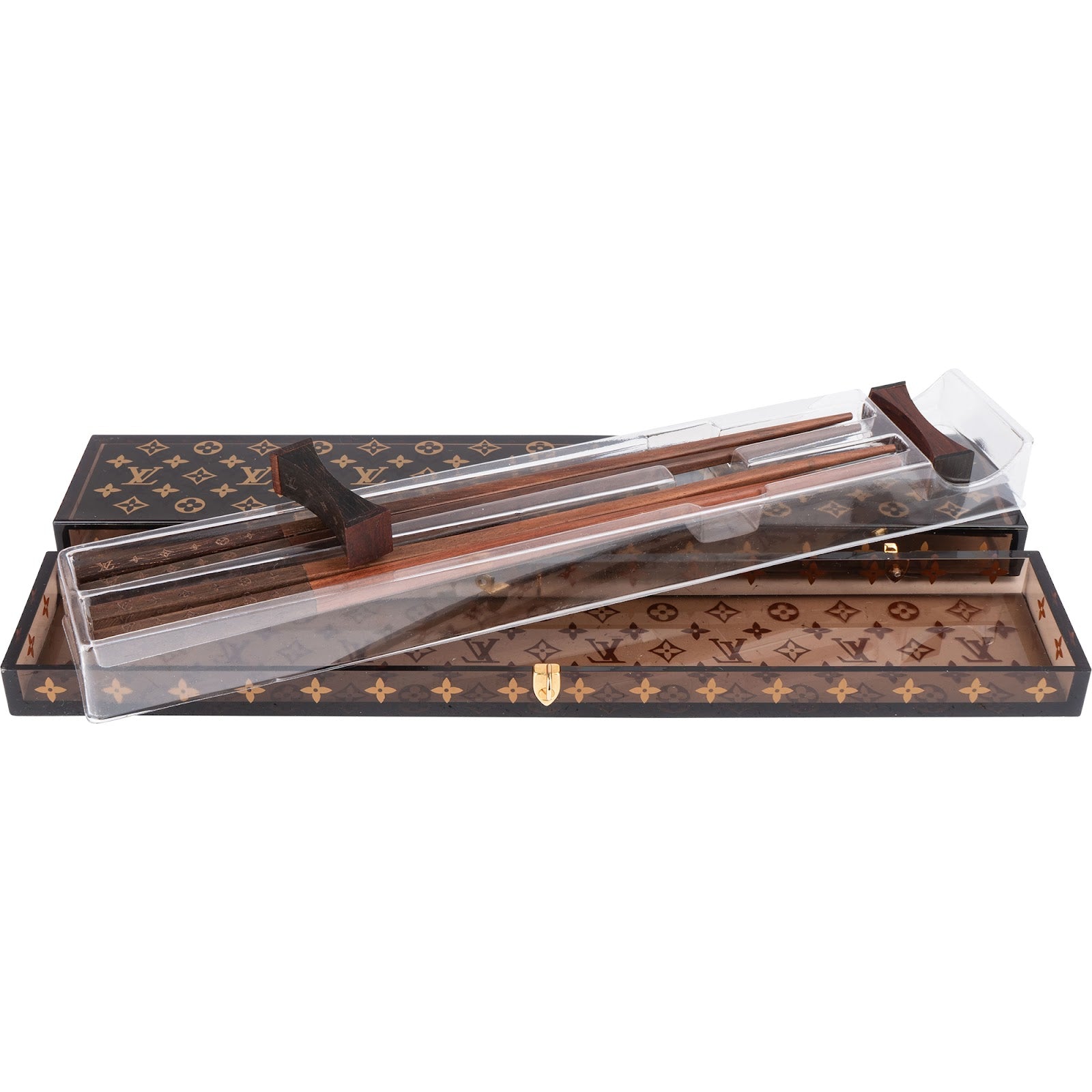Louis Vuitton Monogram Limited Wooden Chopsticks - vintageandkickz