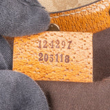 Gucci Monogram GG Canvas Bamboo Handle Handbag