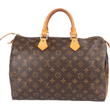 Louis Vuitton Monogram Canvas Speedy 35 Handbag