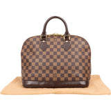 Louis Vuitton Monogram Damier Ebene Alma PM Handbag