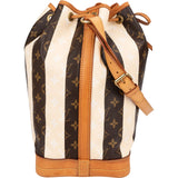 Louis Vuitton Canvas Monogram Limited Rayures Sac Noé Grande Shoulder Bag M40563