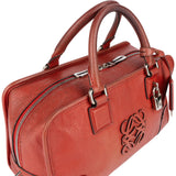 Loewe Red Leather Amazona Handbag