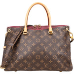 Louis Vuitton Monogram Canvas Pallas MM Handbag - vintageandkickz