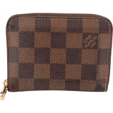 Louis Vuitton Monogram Damier Ebene Zippy Coin Wallet