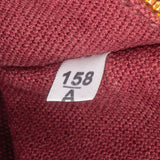 Prada Bordeaux Canvas Canapa Tote Handbag