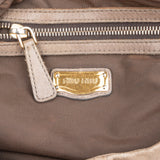 Miu Miu Leather Mombasa Hobo Shoulder Bag