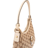 Gucci Monogram GG Canvas Abbey D-Ring Hobo Shoulder Bag