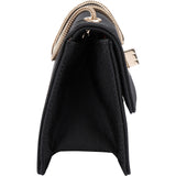 Chanel Black Grosgrain 2.55 Flap Mini Handbag