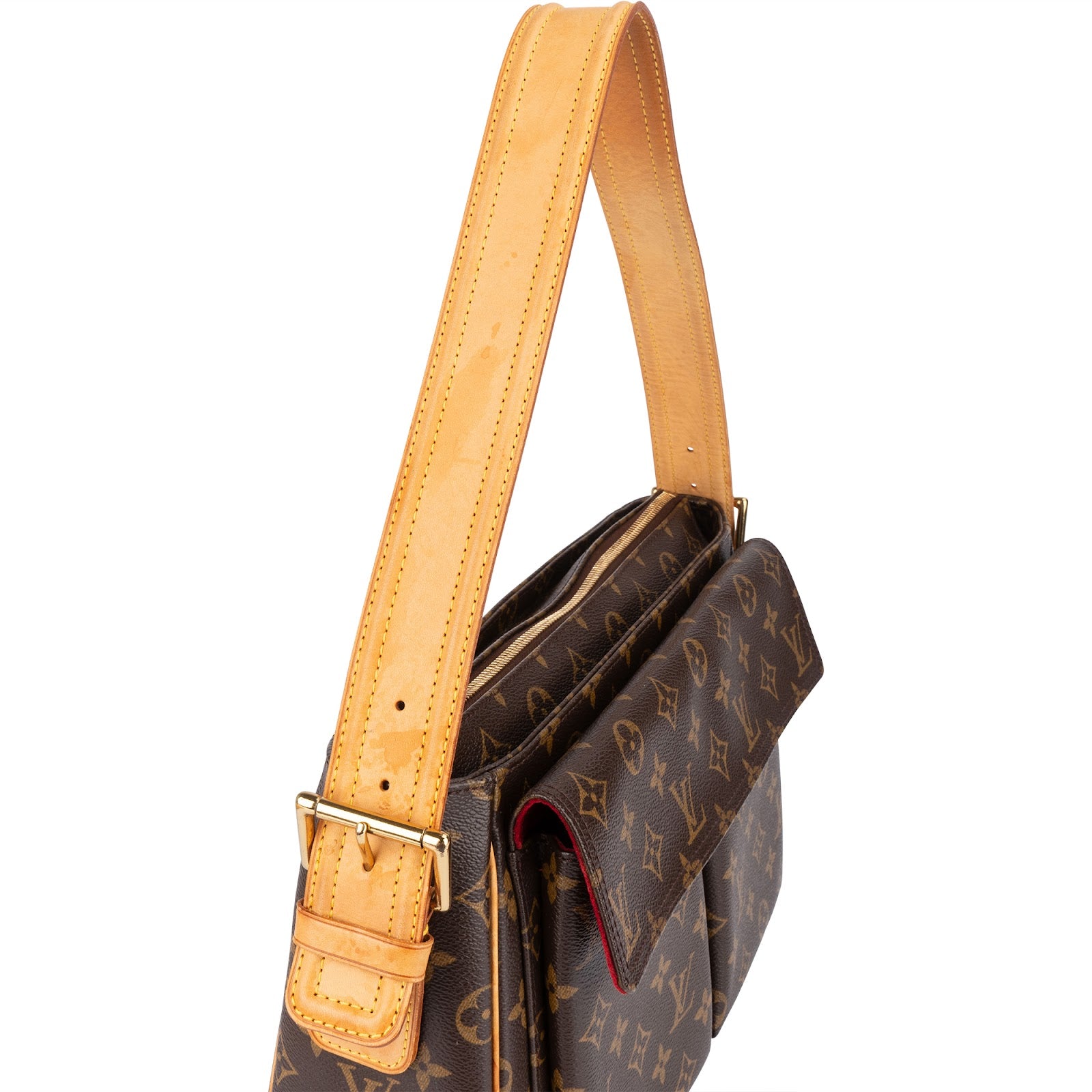 Louis Vuitton Monogram Canvas Viva Cite GM Shoulder Bag - vintageandkickz