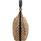 Gucci Monogram GG Canvas Britt Hobo Shoulder Bag
