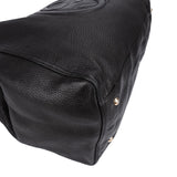 Gucci Black Grained Leather Soho Handbag