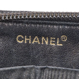 Chanel Caviar Leather Timeless CC Zipper Wallet - vintageandkickz
