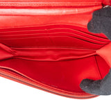 Chanel Camellia Lambskin Leather Wallet on Chain Crossbody Bag