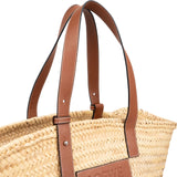 Loewe Palm Leaf Basket Raffia Shoulder Bag Medium