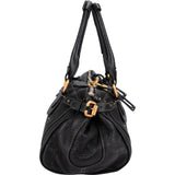 Chloé Black Leather Paddington Handbag
