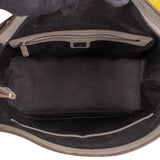 MCM Monogram Visetos Leather Bicolor Klara Hobo Shoulder Bag