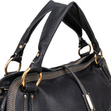 Celine Pebbled Leather Bittersweet Handbag