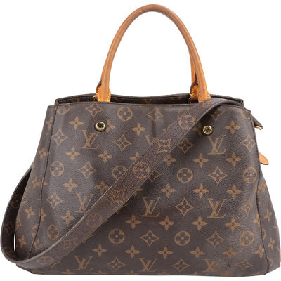Louis Vuitton Monogram Canvas Montaigne MM Handbag