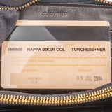 Miu Miu Quilted Nappa Leather Colorblock Biker Zip Around Wallet