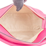 Loewe Pink Grained Calfskin Puzzle Crossbody Handbag