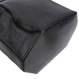 Louis Vuitton Noir Epi Leather Sac d'Epaule Shoulder Bag