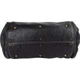 Chloé Pebbled Leather Paddington Satchel Handbag