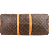 Louis Vuitton Monogram Canvas Keepall 55 Travel Bag
