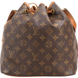 Louis Vuitton Monogram Canvas Sac Noé Petit Shoulder Bag