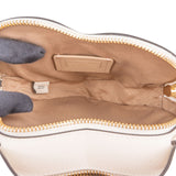 Coach Monogram Heart in Signature Canvas Crossbody Handbag
