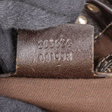 Gucci Monogram GG Canvas Hysteria Studded Hobo Shoulder Bag