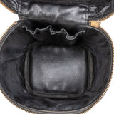 Chanel Caviar Leather Vertical Vanity Case Handbag