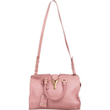 Yves Saint Laurent Pink Calfskin Cabas Chyc Y Handbag